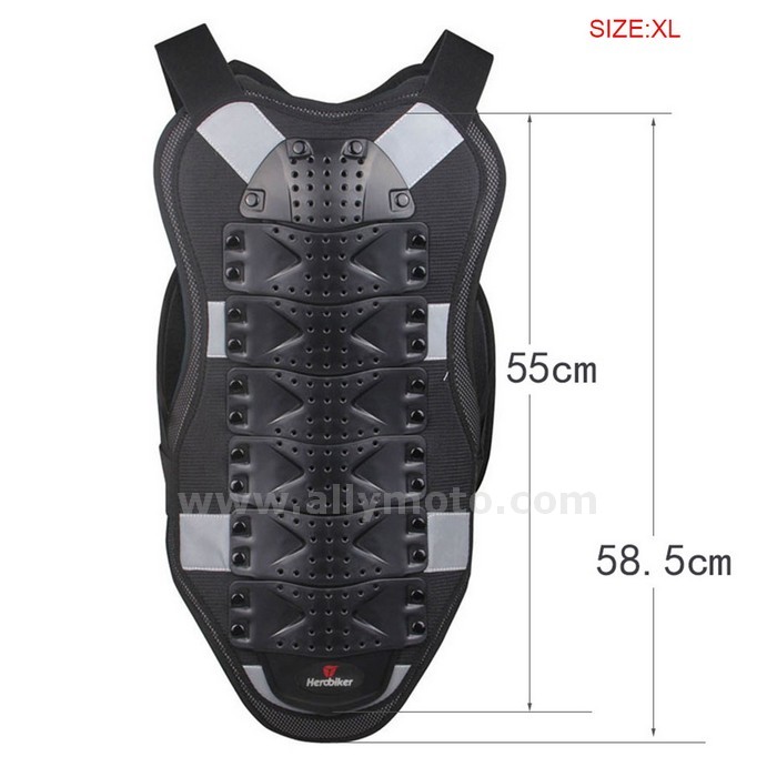 159 Motorcross Armor Body Protection Jacket A Reflecting Strip@6